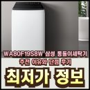 W-19 | WA80F19S8W 삼성 통돌이세탁기 추천 이유와 단점 후기