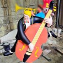 정선아리랑 조형물 이미지