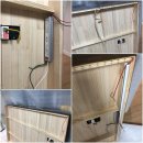 한샘인쇄기획 | [DIY] [총정리] 히노끼 원복 템바보드 침대 헤드 DIY 제작 (LED 등, 르그랑 아테오 유럽형 콘센트 장착)