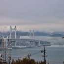 해무 낀 바다ㅡ광안대교 / 해운대 이미지
