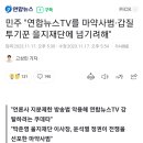 민주 &#34;연합뉴스TV를 마약사범·갑질투기꾼 을지재단에 넘기려해&#34; 이미지