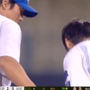 [KBO] 정강이 부상으로 교체되는 삼성 백정현.gif 이미지