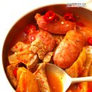 [김치찌개/부대찌개]돼지고기 소세지가 듬뿍! 부대 김치찌개 이미지