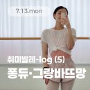 (주)코어라인소프트 | [수원 성인 취미발레 일기] 폼롤러 코어부터 퐁듀·그랑바뜨망까지(7.13.mon)