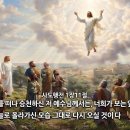 예수님의 승천하심과 재림 이미지
