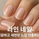 네일러뷰 | 라인 네일, 깔끔하고 세련된 느낌 연출하는 팁