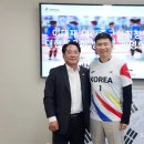 파주/이대재 대한민국족구협회장, 유승민 체육회장 면담 이미지