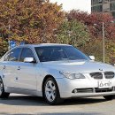 타차량) BMW520i 은색 2004년3월식 18만1천km 무사고 아이나비네비추가 준신형!!연비좋음!!엔진오일교환직접!!금액 1850만원 절충가능 이미지