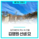 김명원선생묘 및 신도비 이미지