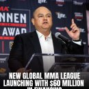 스캇 코커, 6천만 달러 투자 유치로 2027년 새로운 MMA 리그 출범 이미지
