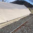 (12/20)크리스마스 위빙_가랜드 | 강풍이 불고 폭설이 와도 무너지지 않게 에어텐트로 동계캠핑장박하는 법 (Feat. 쿠디 파밀리아 + 9.0쉘터)