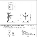 DM23-30 유아용 세면기 설치 상세, DM23-31 유아용 소변기 설치 상세 이미지