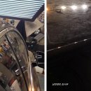 [천안/아산 덴트] 제네시스 G80, 기차 건널목 차단바 사고로 찌그러진 조수석 루프 필러 완벽 복원 이미지