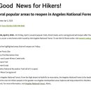 Good News for Hikers! 이미지