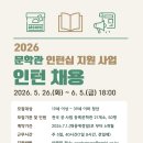 [국립한국문학관] 문학관 청년 인턴 사업 안내 이미지