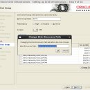 grid 설치 중 ASM 디스크 그룹 생성 시 디스크 그룹이 보이지 않을 때 조치사항 이미지