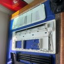 신안동물병원 | 다산 신안인스빌 퍼스트 리버 아파트 삼성 천장형 1way 에어컨 분해 세척, 역시 더깔끔이죠!