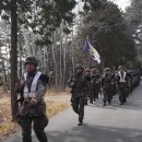 해군병 711기 3주차 군항지구 행군 사진입니다. 이미지