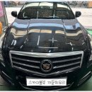 GM CADILLAC ATS 차량 앞유리 교환 지엠 케딜락 자동차의 에이티에스 전면유리가 파손돼서 교체 작업입니다