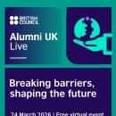 Join thousands of UK alumni -24 March 2026 이미지