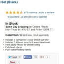 [BuyDig] 5-Piece Samsonite Luggage Travel Set (Black or Red) [$79.75] 이미지