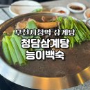 청담삼계탕능이백숙 | [부천] 부천시청역 삼계탕 '청담삼계탕능이백숙' 내돈내산