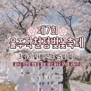 지에스25 일원으뜸점 | 2026 제7회 울주 작천정 벚꽃축제 초대가수(박서진, 김태연)일정, 프로그램, 주차 꿀팁 총정리(최종...