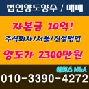[법인매매] 자본금 10억원, 서울, 사업자미등록(신설법인), 양도가 : 2,300만원 이미지