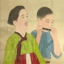 이건희 컬렉션/이당 김은호 화백 작품＜화기＞ 이미지