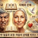 악한 얼굴 모습과 표정을 경계하는 성경구절 이미지