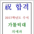 축 합격 : 2017학년도 수시모집 가톨릭대학교 의예과(세광고3 정석원)-가경동국어학원-청주국어학원-청어람학원 김준기원장 이미지