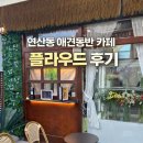 꽃집１번가 | 부산 연산동 애견동반 카페 플라우드 후기｜꽃집 겸하는 제주 감성 카페 발견했어요..!!