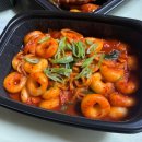 기영이숯불두마리치킨 부산연산점 | 반여동숯불치킨 기영이 숯불두마리치킨 부산반여점 빨간양념숯불치킨 호로록매운떡볶이 간단후기