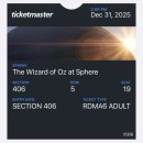 [서부] 라인댄스 A | 미국 서부 라스베가스 여행 필수 코스 라스베이거스 스피어 오즈의 마법사 후기 - 연말 티켓 가격, 좌석...