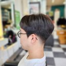 드라이다운핏 | 남자 직모 숏가일컷 펌 손질 드라이 다운펌