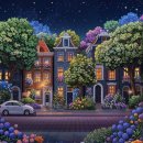 교회에서 그림공부 NAIVE ART 이미지