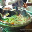 항아리 칼국수 보쌈 이미지