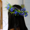 hair wreath-body flower 이미지