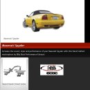 마세라티 스파이더 Maserati Spyder 배기 튜닝 시스템 Exhaust System- BILLY BOAT 이미지