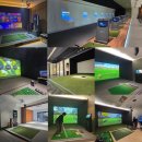 찬 스크린 골프 이미지