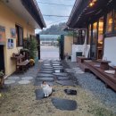 빨간 시골집 이미지