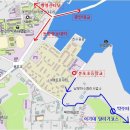 해월달 하계(7,8월) 이기대달리기 모임장소(분포초등학교) 약도 이미지