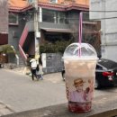 더벤티 | 딸기 펄 피치라떼 후기 더벤티 마포합정점