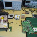 MSI 노트북 메인보드수리 모델 GX660 메인보드수리,전원고장,배터리 충전 불가,메인보드 교체 하지 않고 수리로 고쳤습니다. 이미지
