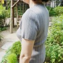 아넬로 | 오브넬 아넬로 유넥 잔골지 반팔 니트 후기, 여름니트인데 이렇게 얇고 가벼워도 되나요