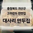 대사리만두집 | [충북/괴산] 머릿속에 계속 생각나는 충북 괴산 대사리 고추만두 맛집 만두집 후기