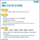 SBS 2018년 신입사원(기자,PD,아나운서, 경영,기술 등) 공개채용(~7월 4일) 이미지