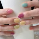 강남역네일 이달의아트 이쁜 러블리네일아트 여름맞이 네일 후기