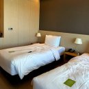 세븐일레븐 강릉안인점 | 강릉 세인트존스호텔 레이크타워 슈페리어 헐리우드 객실후기(주차,셀프체크인)