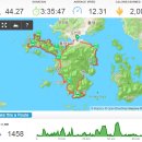 산양읍 삼덕리 산양읍사무소 밑 ∼ 산양읍사무소 | 다도해 라이딩 - 통영 미륵도 산양 풍화 일주 (1)